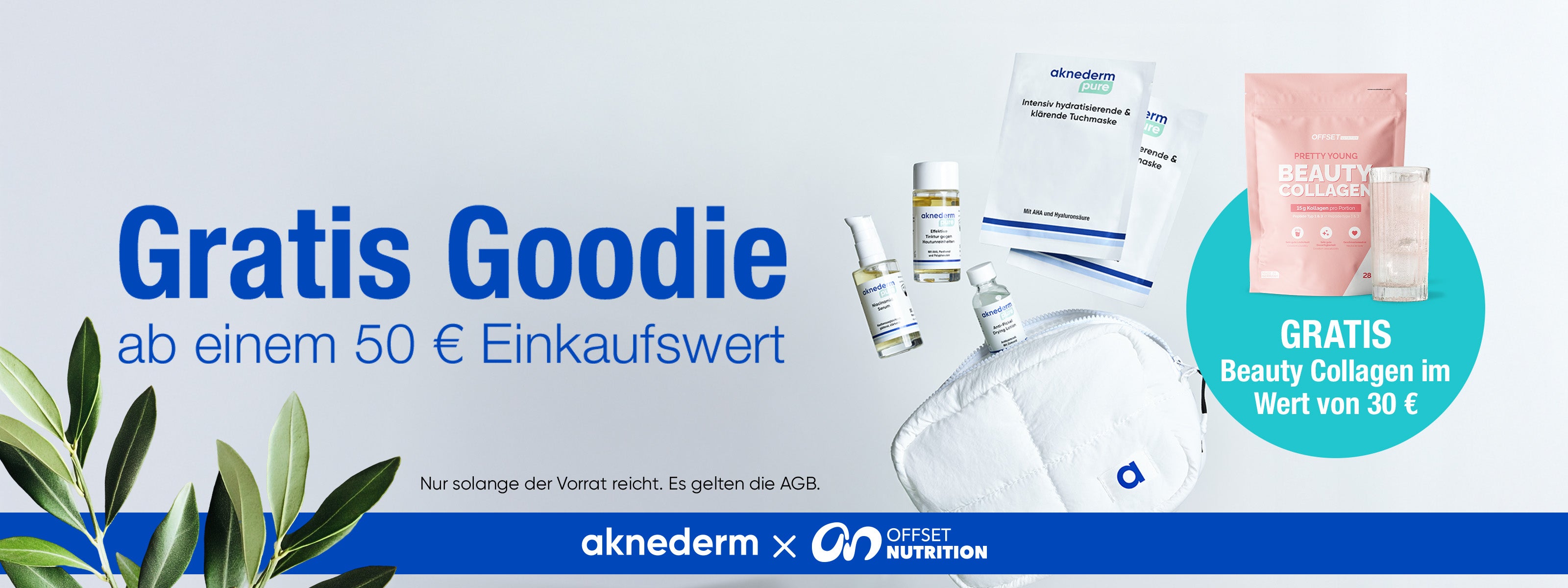 Gratis Collagen ab 50€ Einkaufswert