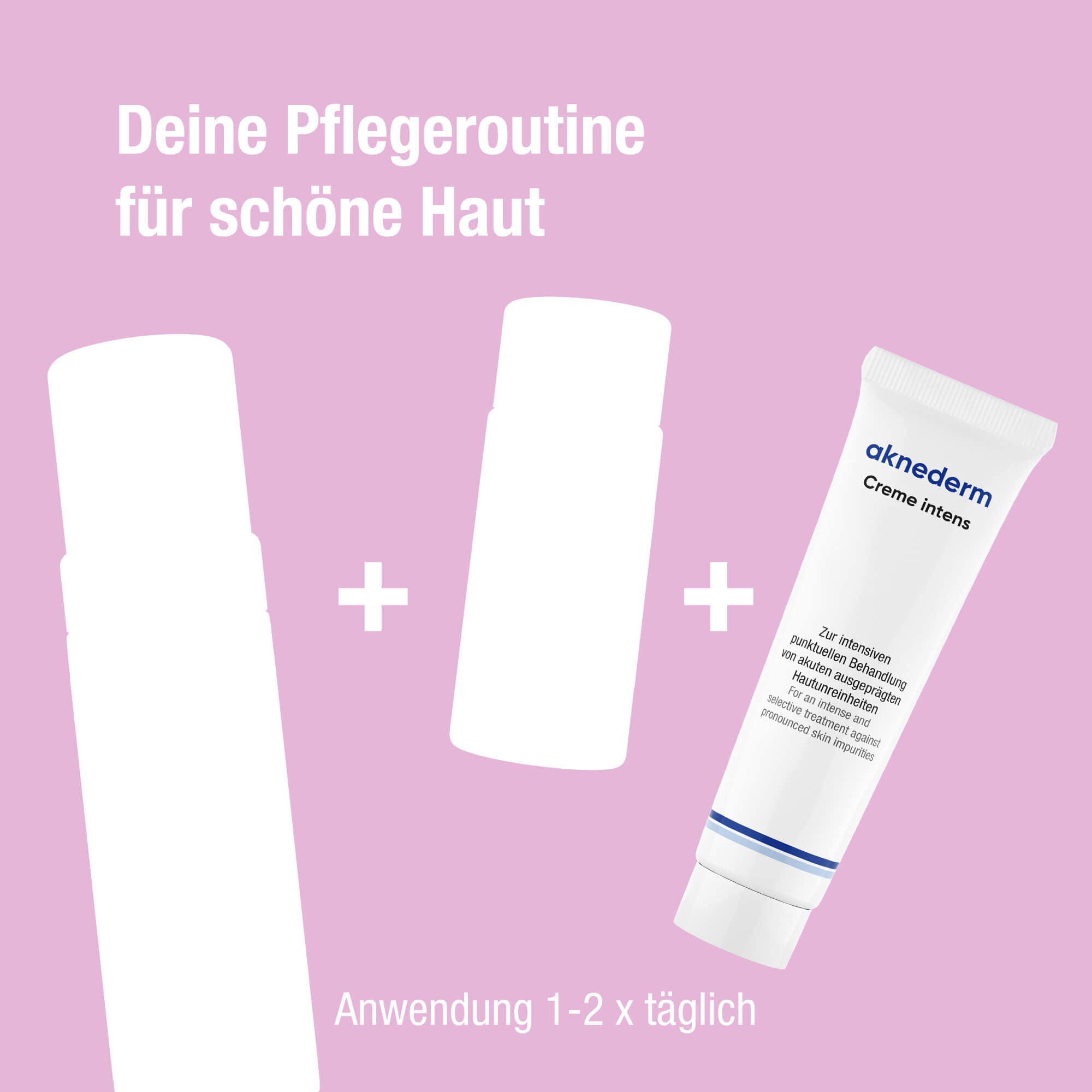 Creme intens Anwendung