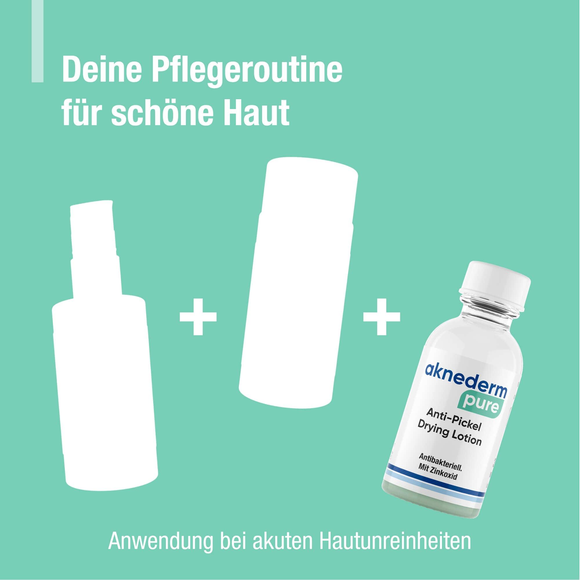 AntiPickel Drying Lotion Anwendung