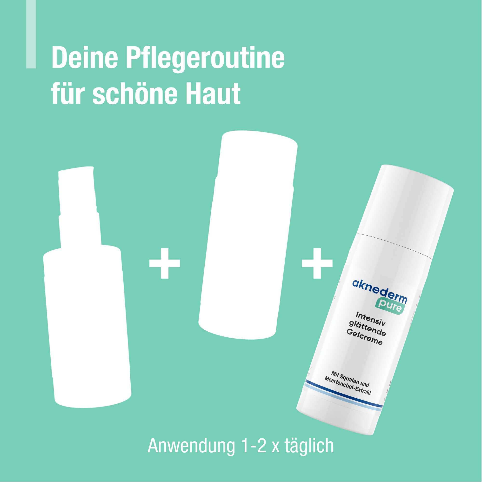 Gelcreme Anwendung