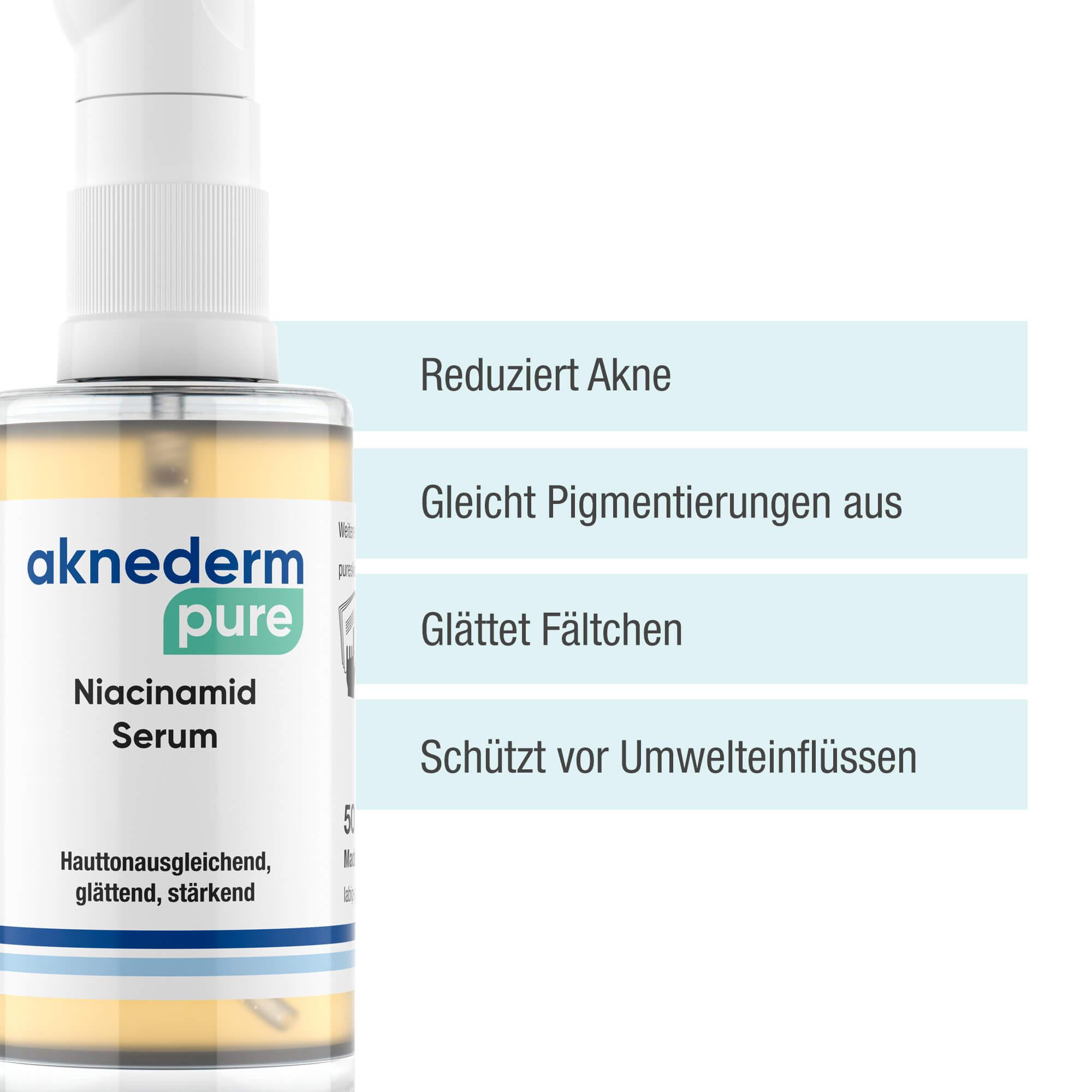Niacinamid Serum Produkteigenschaften