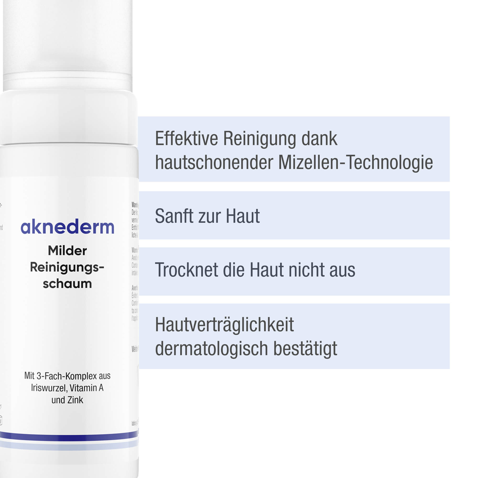Reinigungsschaum Produkteigenschaften